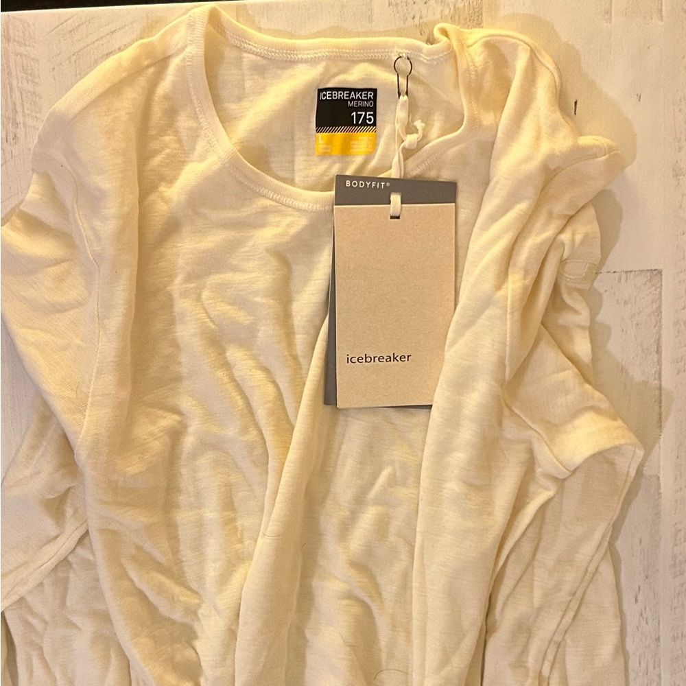 Icebreaker Merino Cream Top